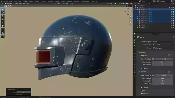 Stylized Helmet