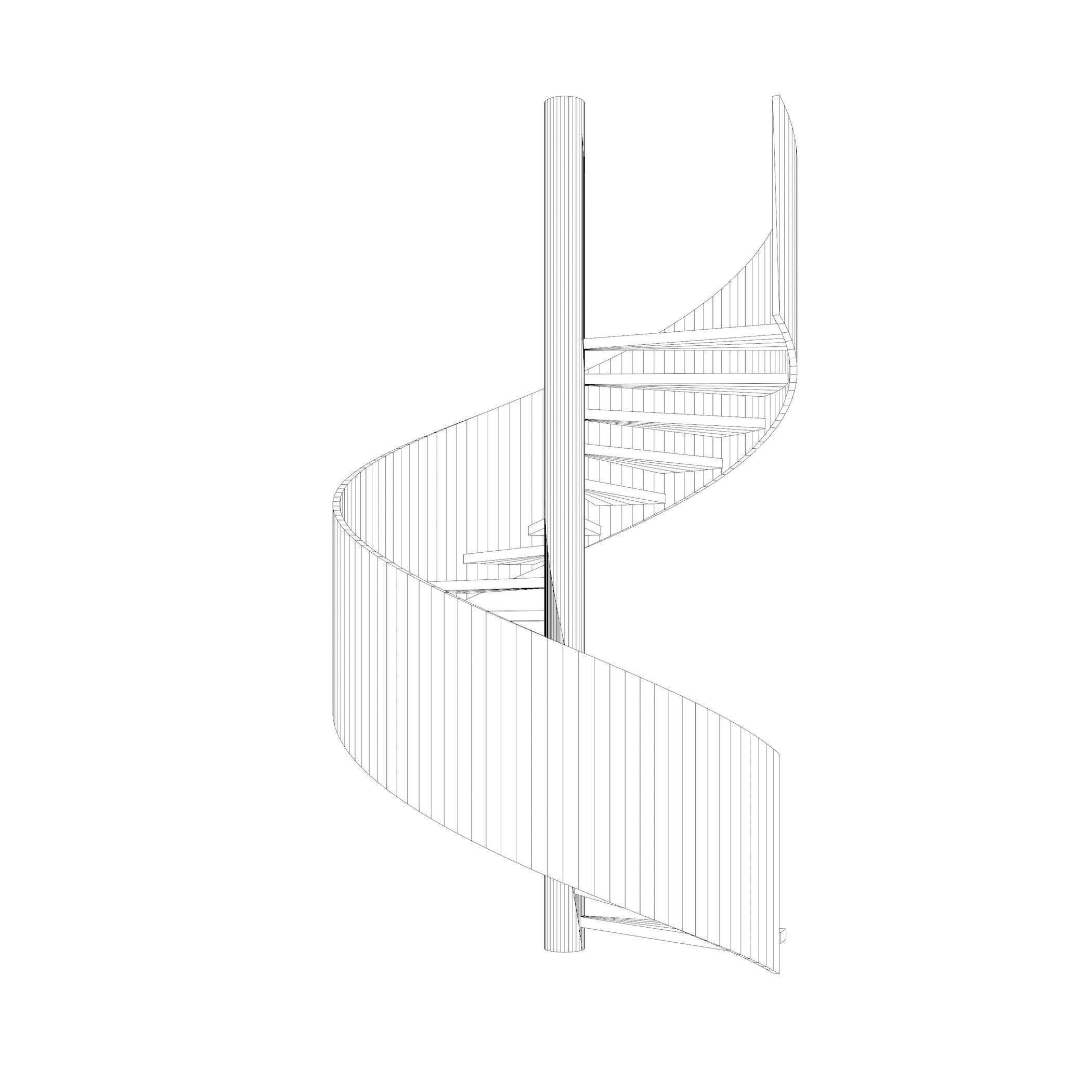 Spiral stair 2023-0001 3D model_6