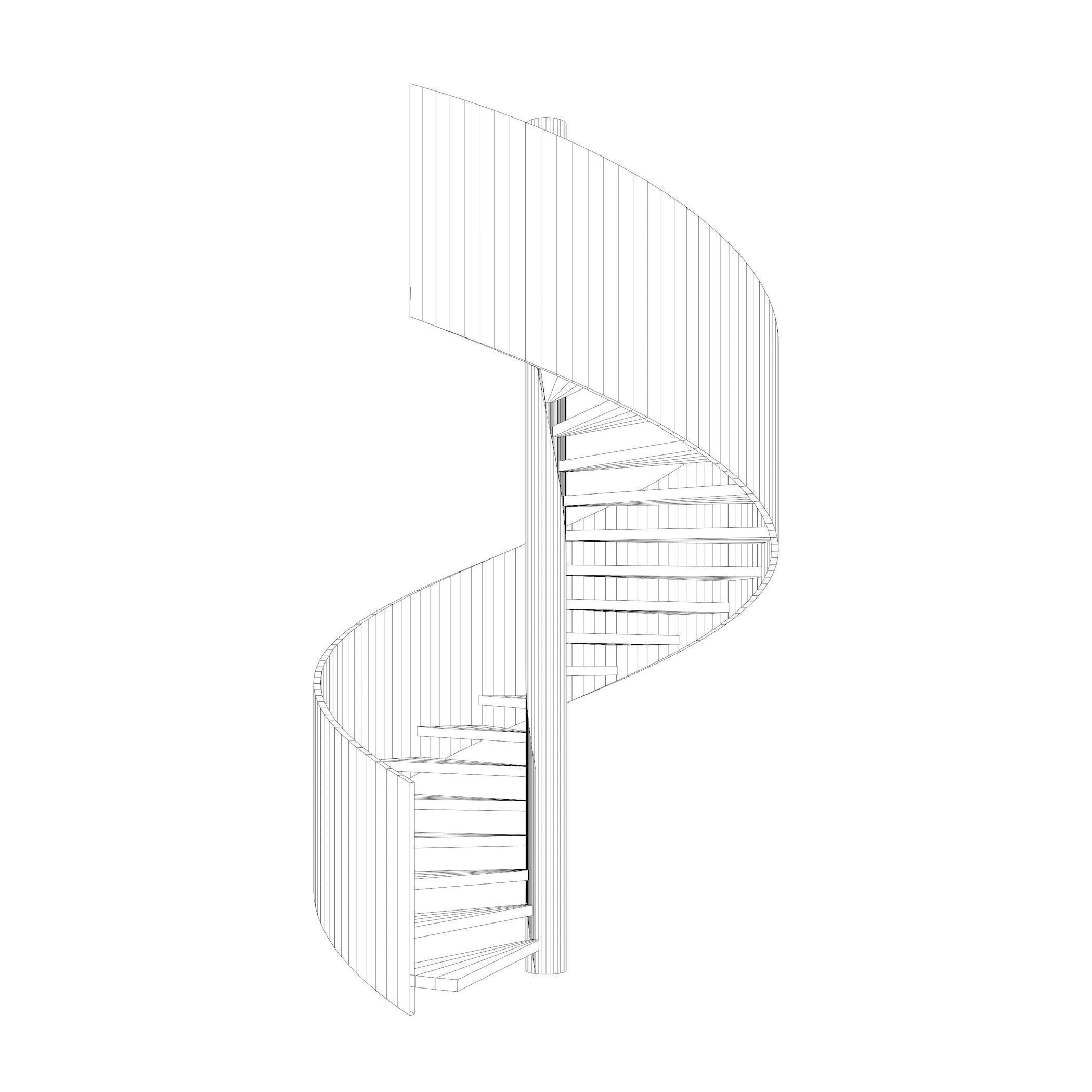 Spiral stair 2023-0001 3D model_8