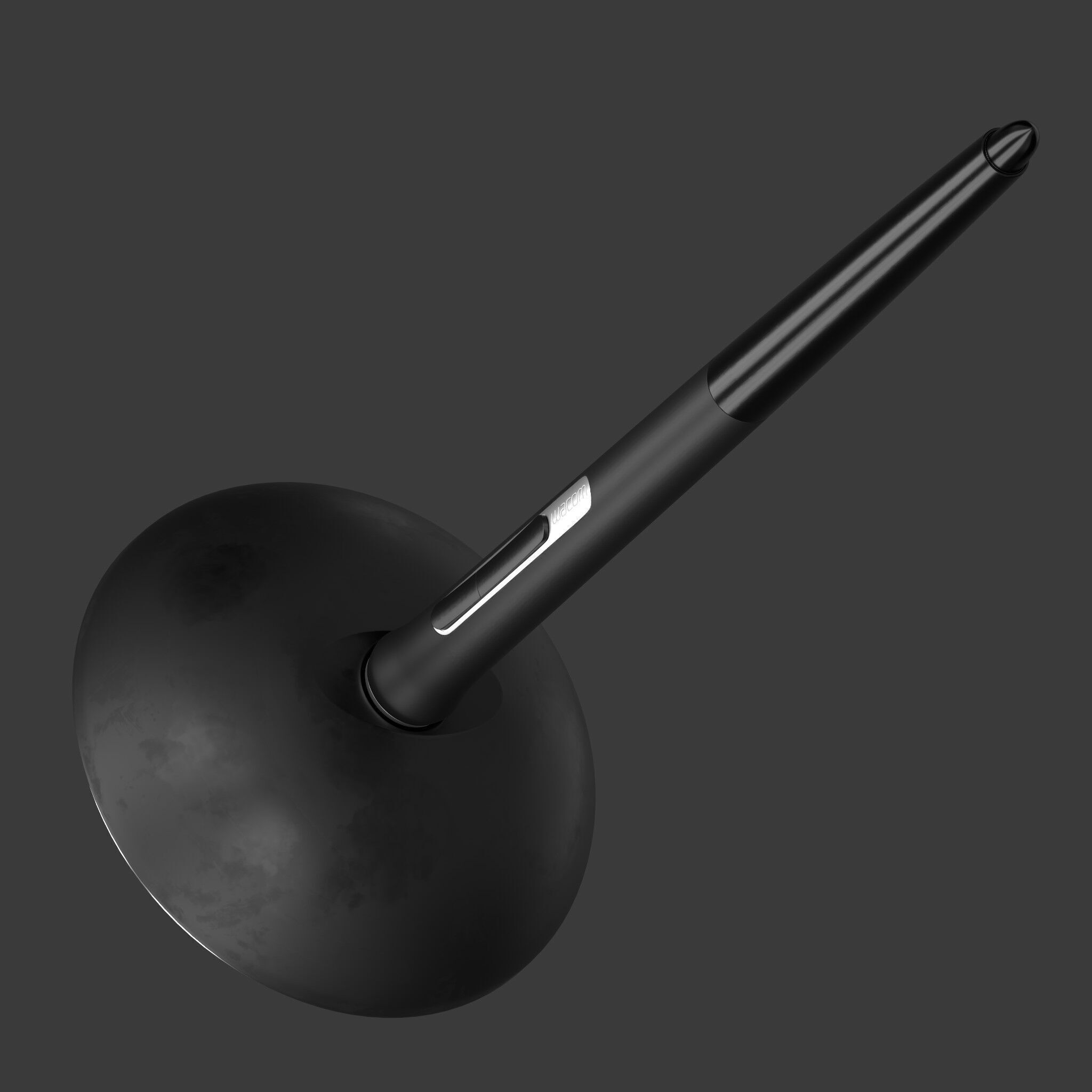 Wacom pen 3D model_1