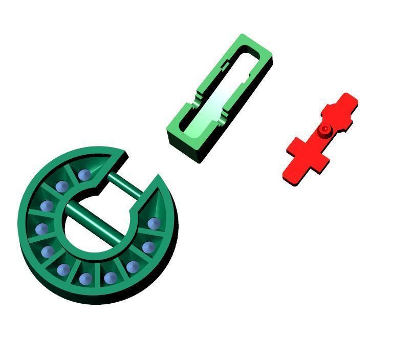 BVLGARI BVLGARI EARRINGS 3D print model_5