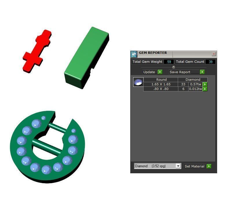 BVLGARI BVLGARI EARRINGS 3D print model_4