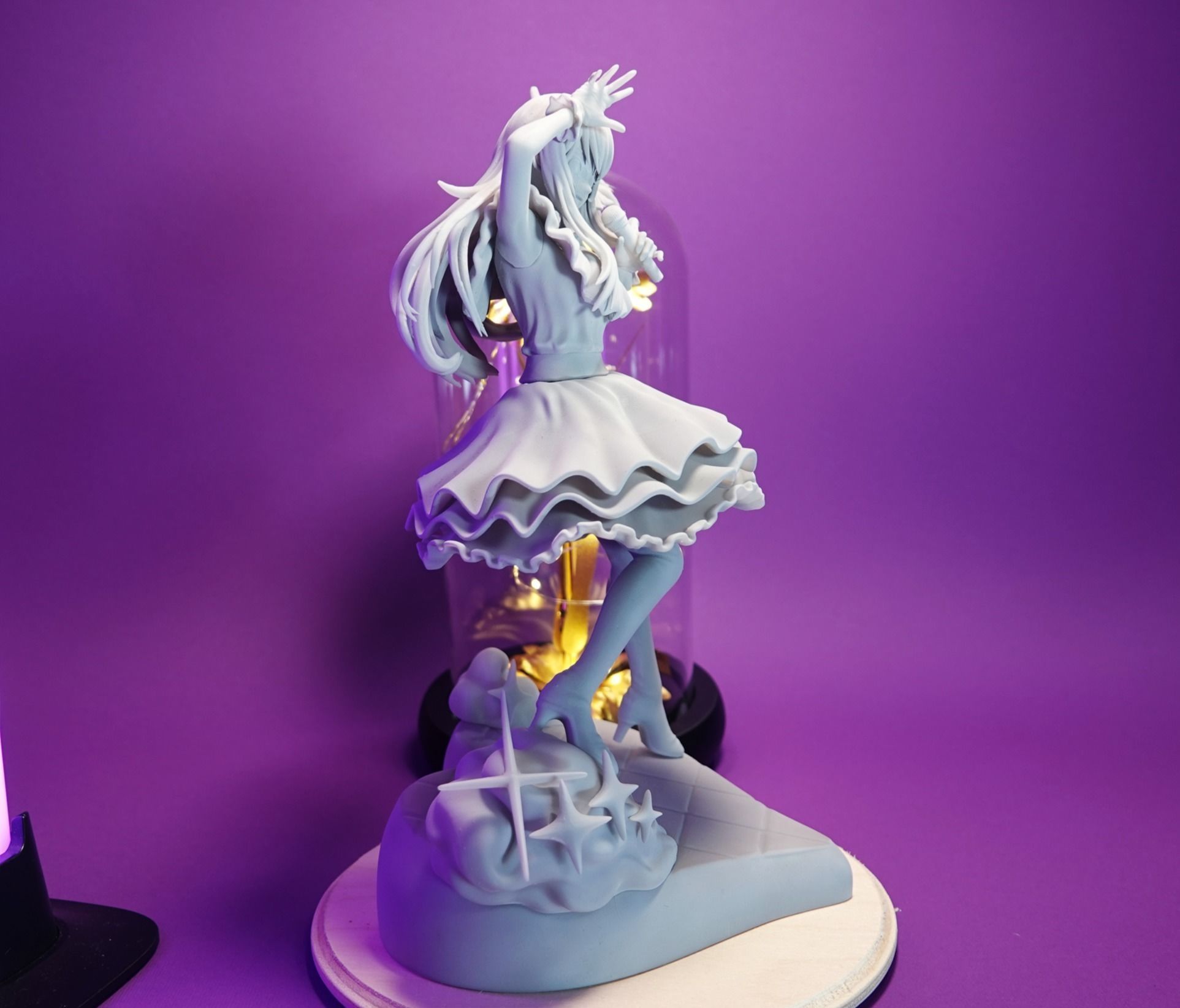 Hoshino Ai - OSHI NO KO Anime Figurine STL 3DPrinting 3D print model_11