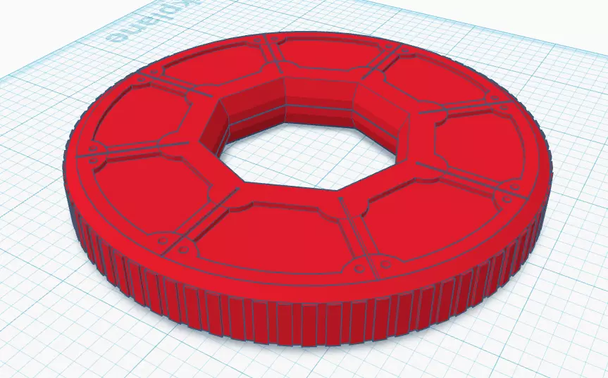 Power Rangers Samurai Power Disc 3D print model_0