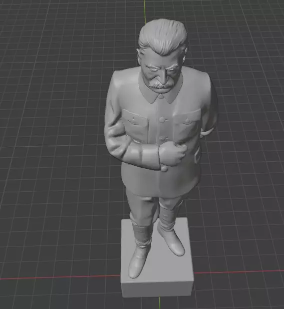 Joseph Stalin 3D print model_12