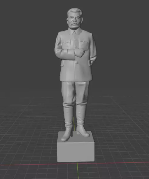 Joseph Stalin 3D print model_11