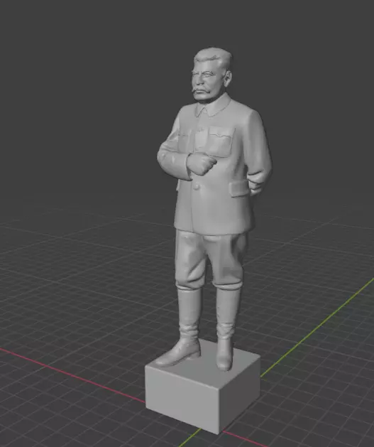 Joseph Stalin 3D print model_6