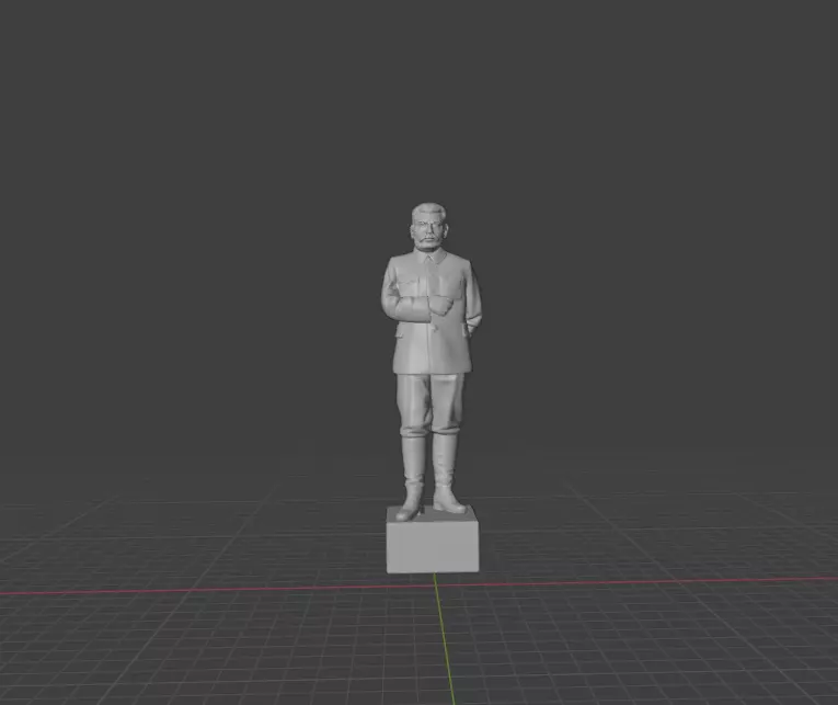 Joseph Stalin 3D print model_0
