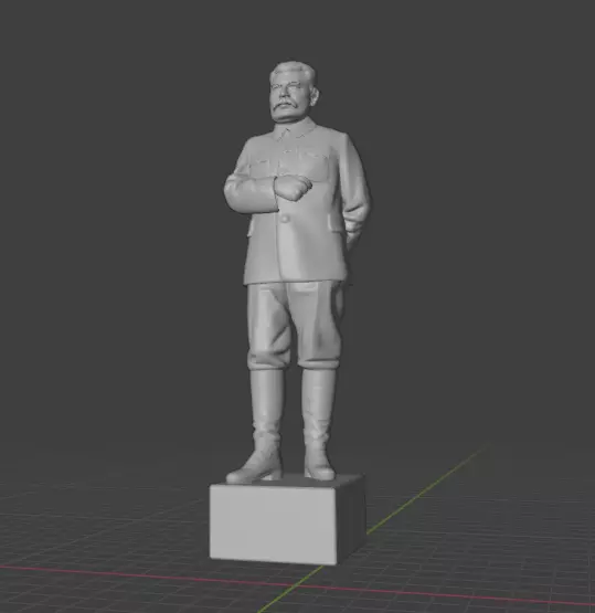 Joseph Stalin 3D print model_9