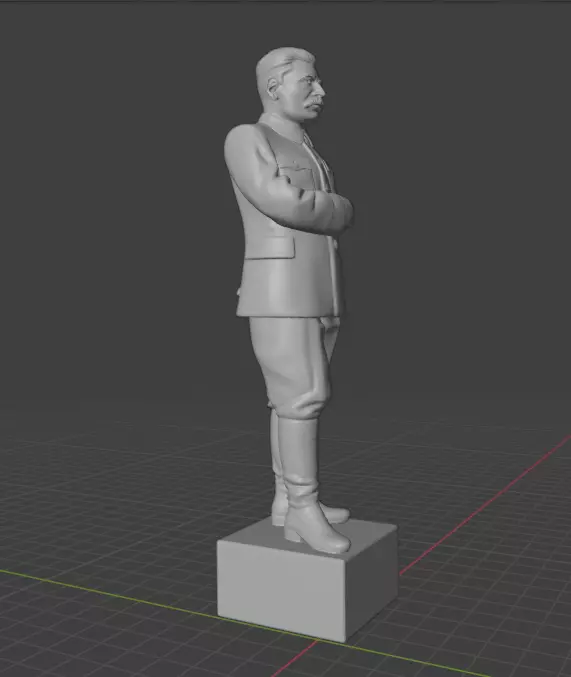 Joseph Stalin 3D print model_30