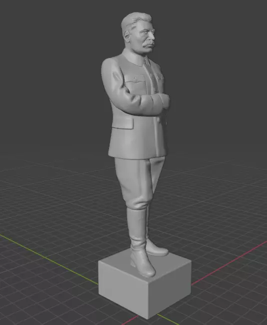 Joseph Stalin 3D print model_29