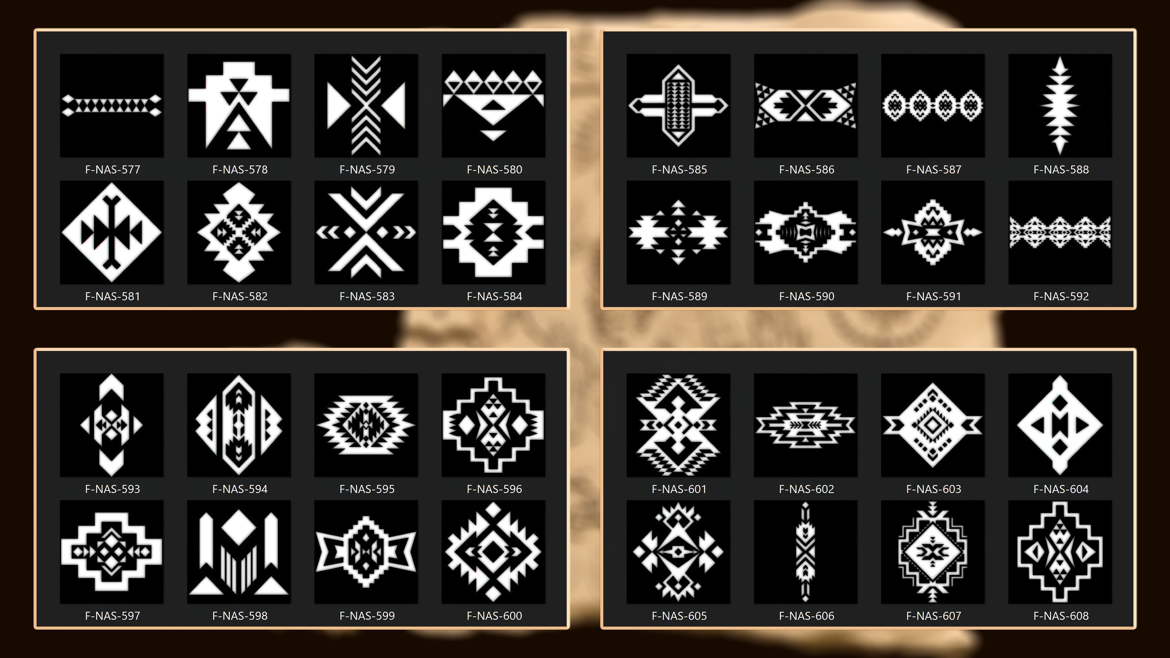 860 Native Indian americans symbol Alpha 3D model_19