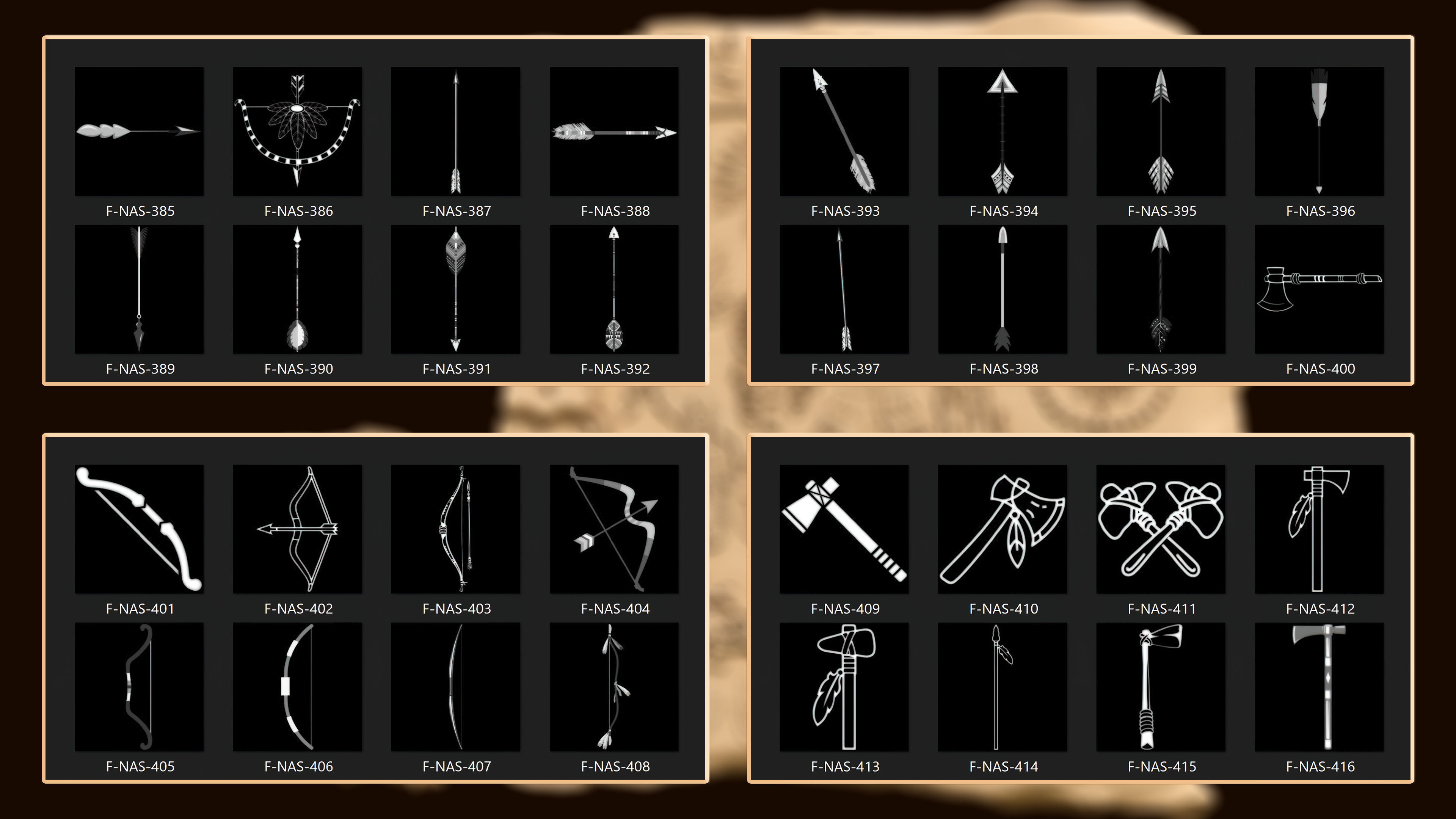 860 Native Indian americans symbol Alpha 3D model_13