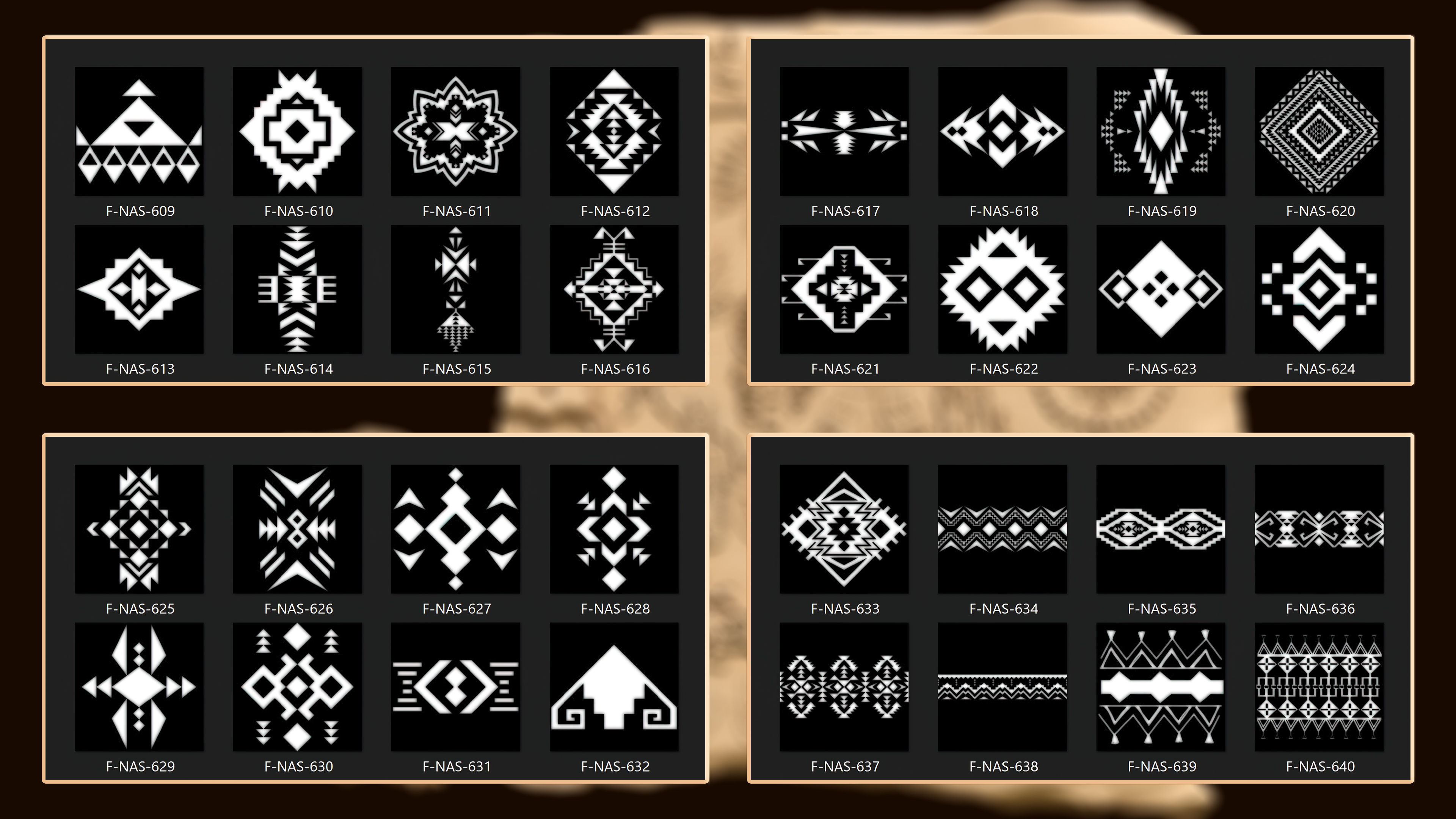 860 Native Indian americans symbol Alpha 3D model_20