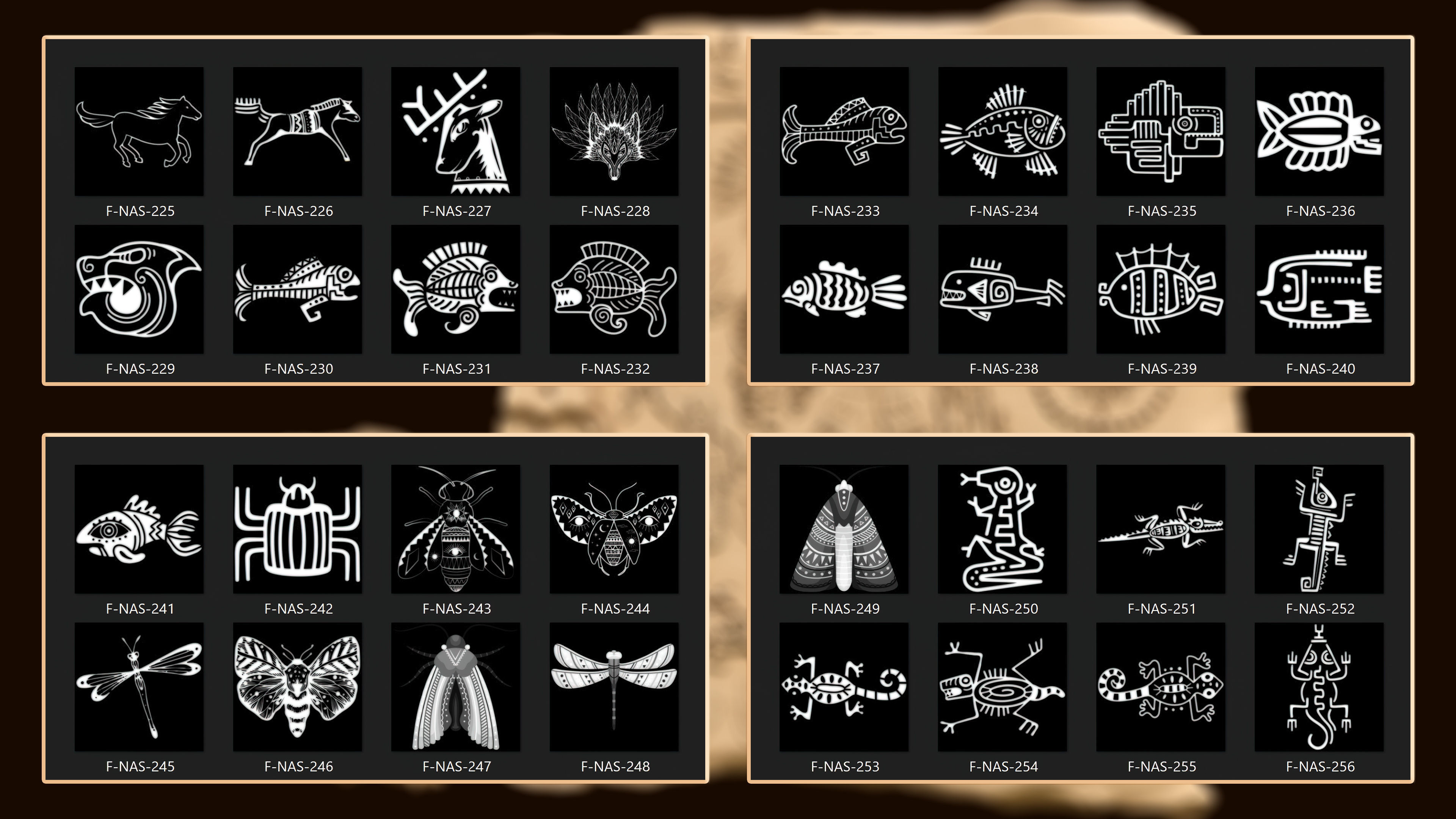 860 Native Indian americans symbol Alpha 3D model_8