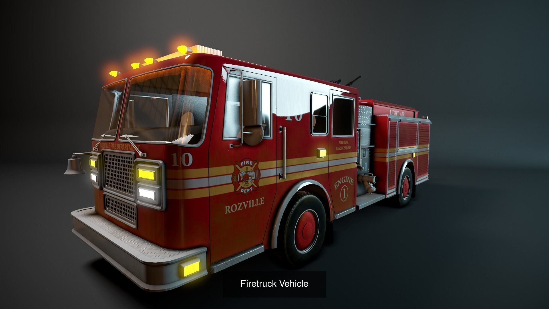 Emergency Vehicle Pack 3D Model Collection_7