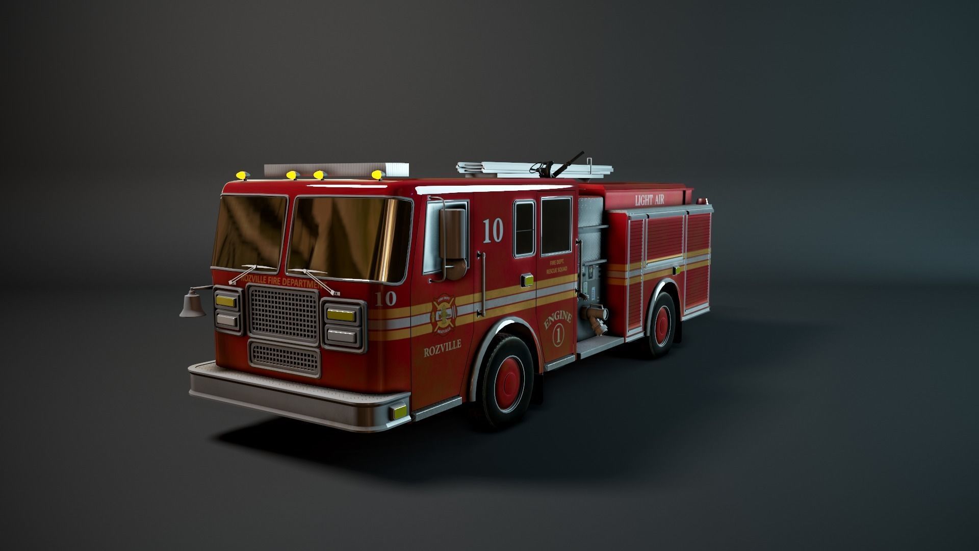 Emergency Vehicle Pack 3D Model Collection_2
