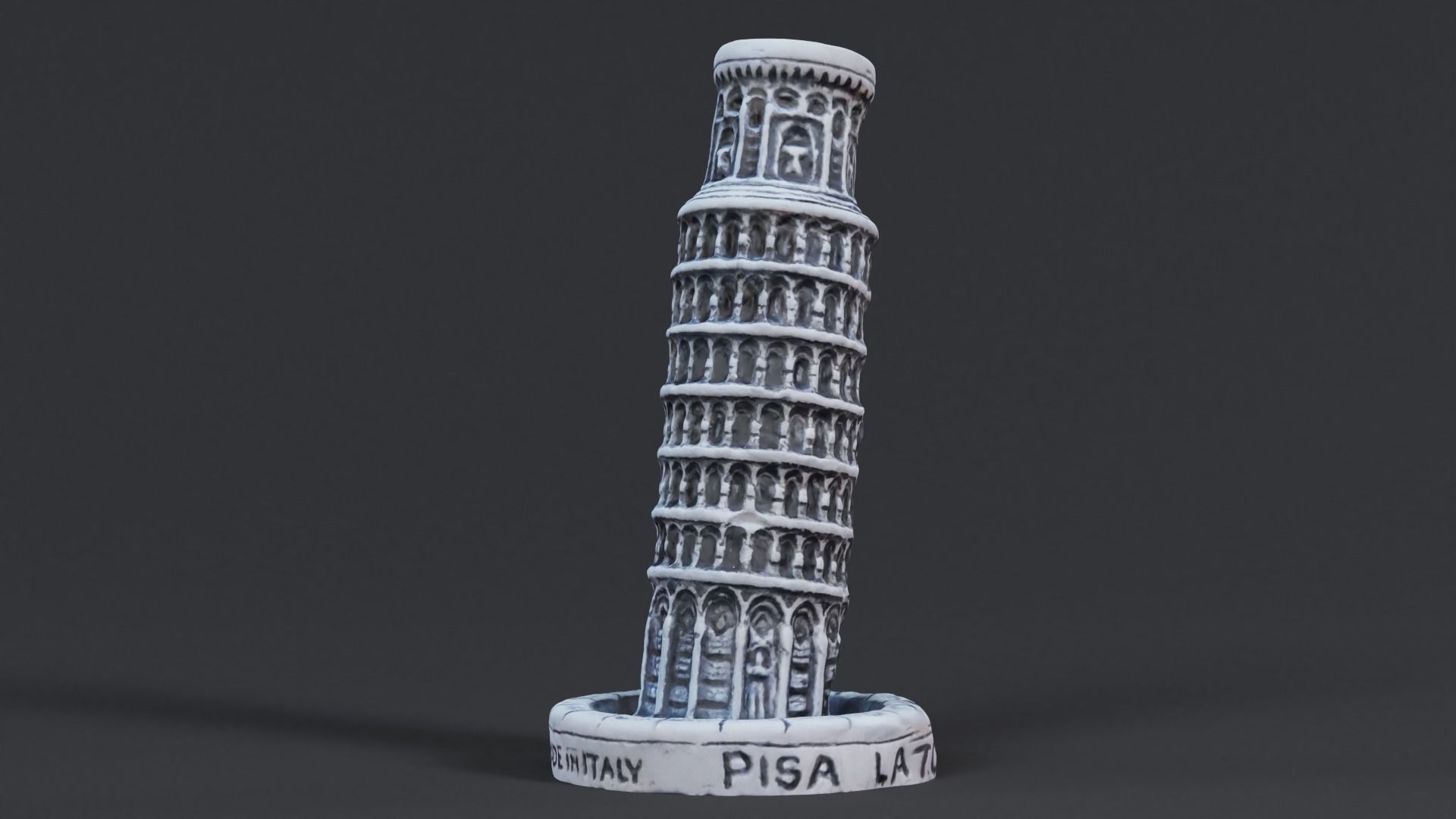 The Leaning Tower of Pisa Miniature 3D model_5