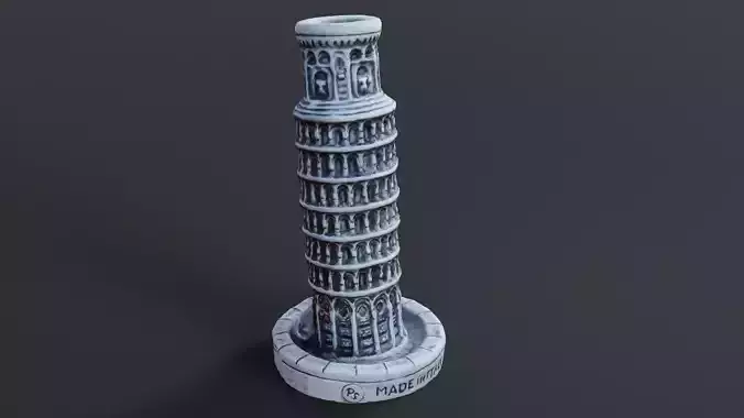 The Leaning Tower of Pisa Miniature 3D model