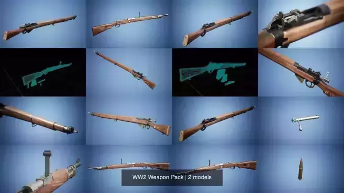 WW2 Weapon Pack