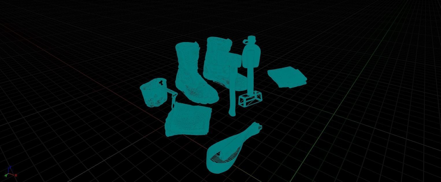 Mega Prop Pack 3D Model Collection_2