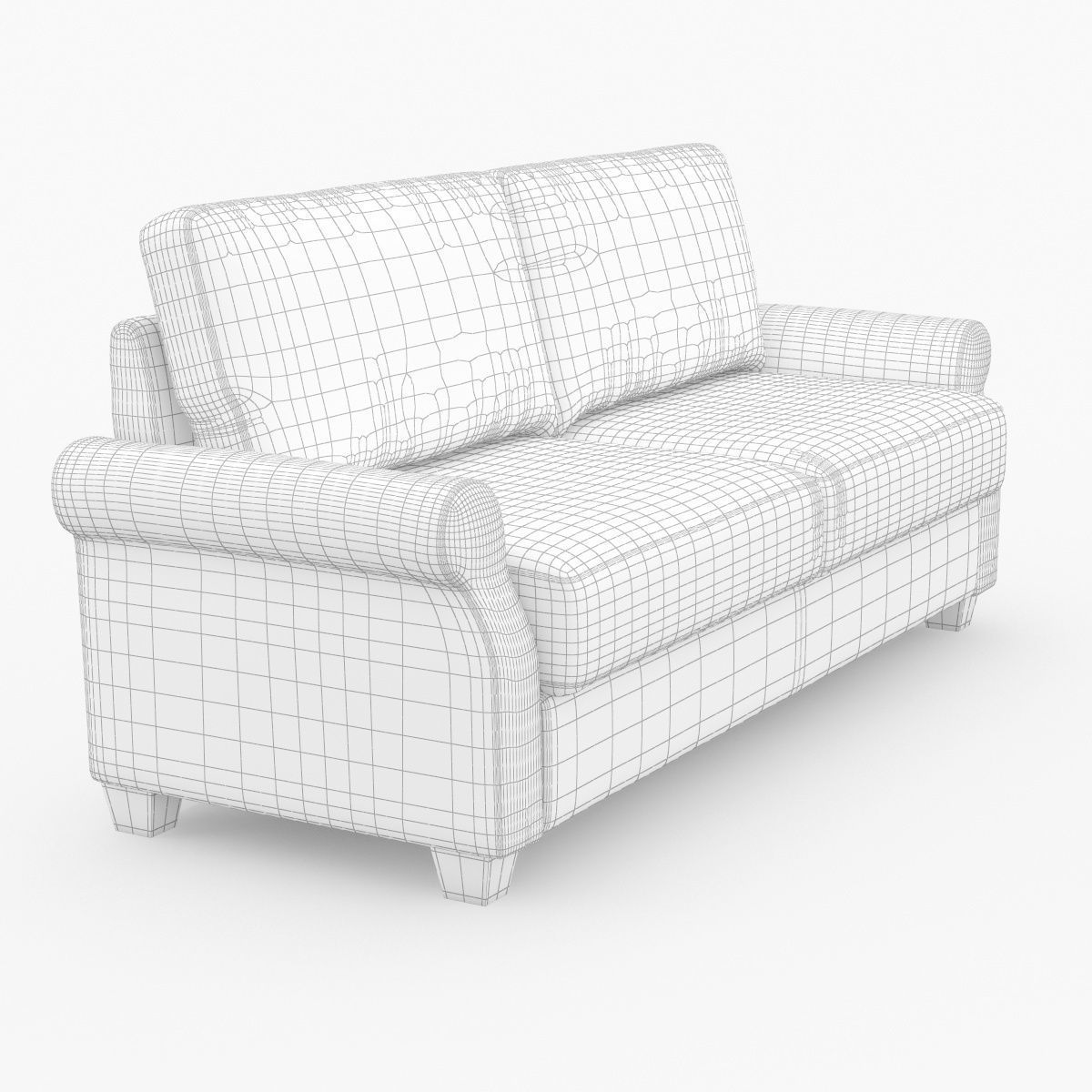 ZINUS Josh Sofa Couch 3D model_33