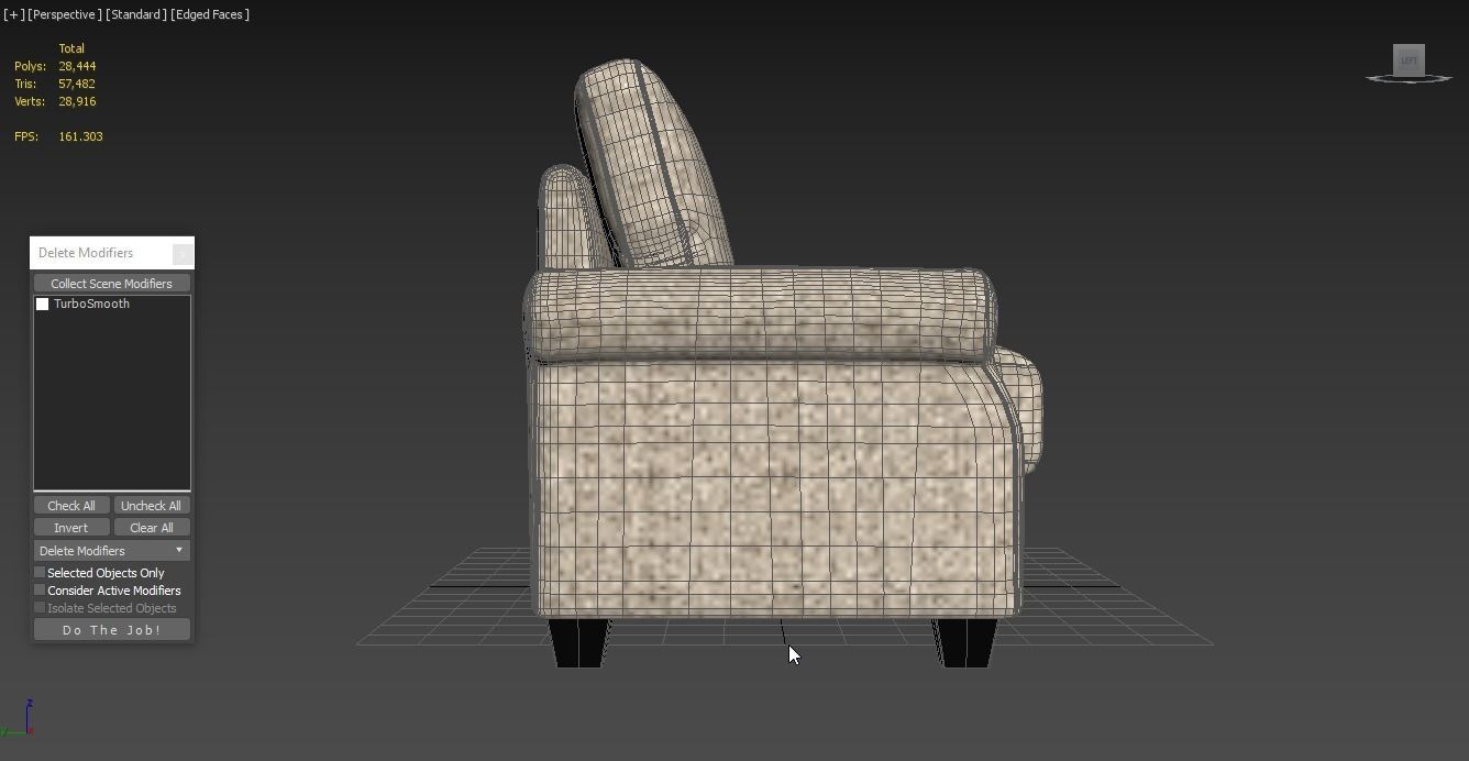 ZINUS Josh Sofa Couch 3D model_5