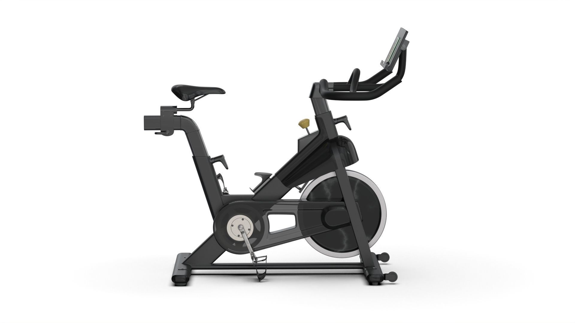 Studio Bike Pro Low-poly 3D model_9