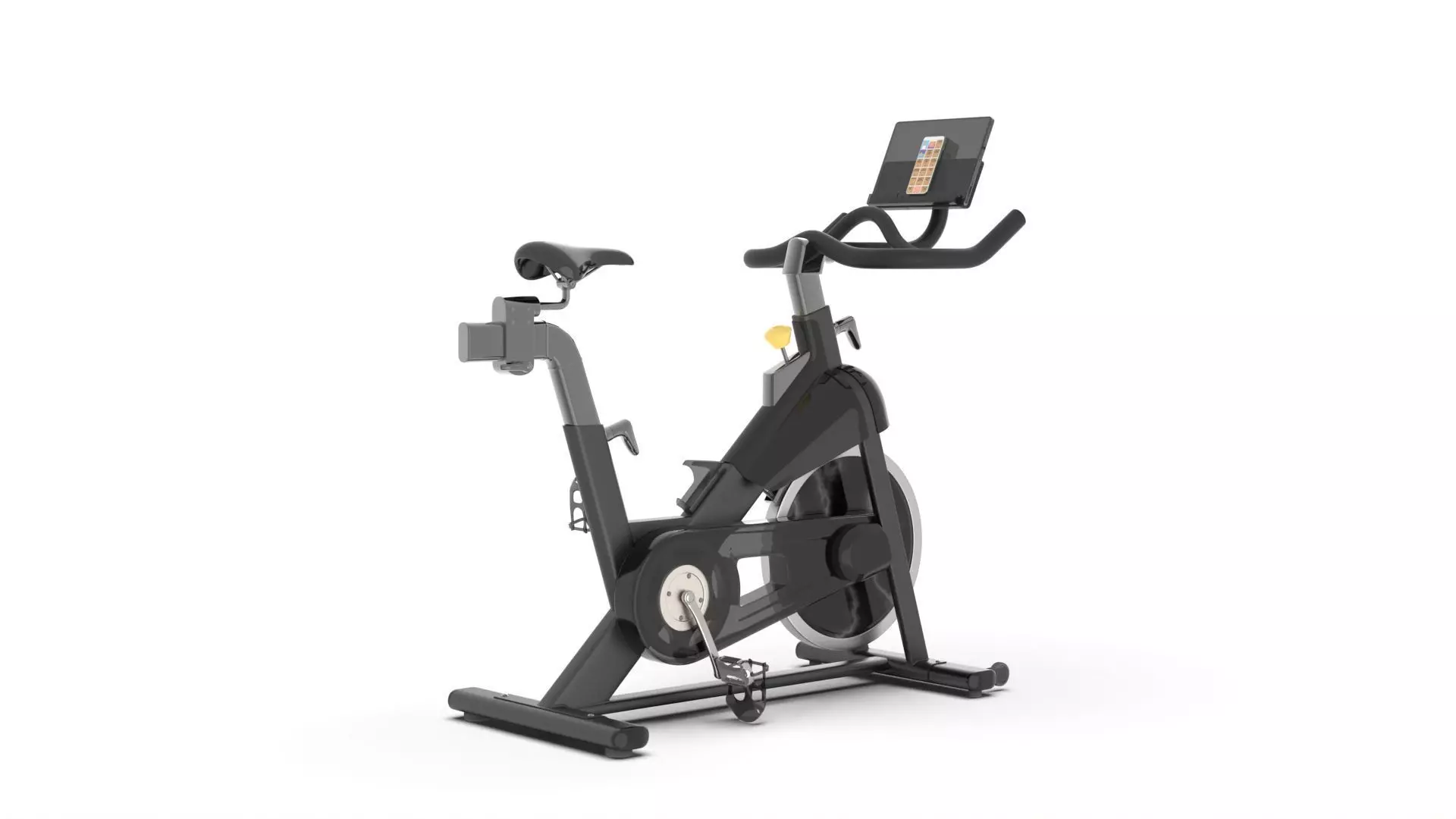 Studio Bike Pro Low-poly 3D model_0