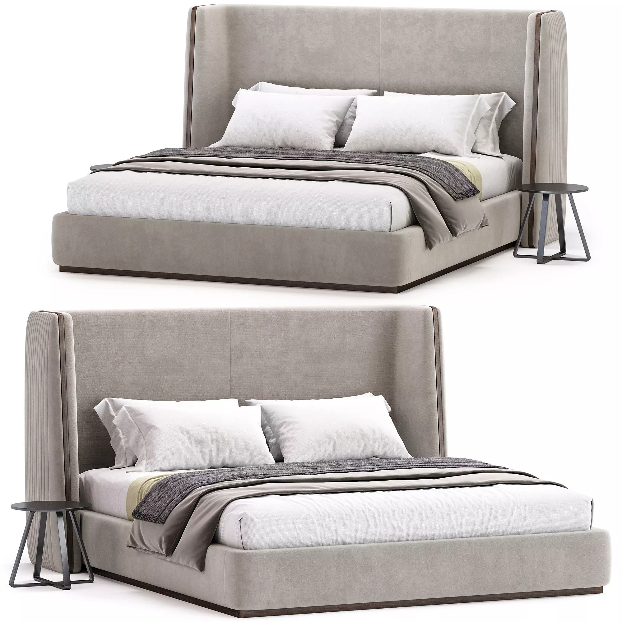 Barlow bed 3D model