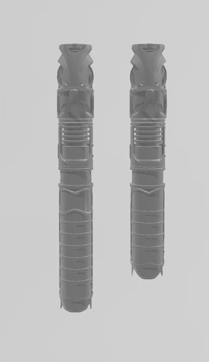 Jedi Survivor Dagan Gera lightsaber 3D print model_1