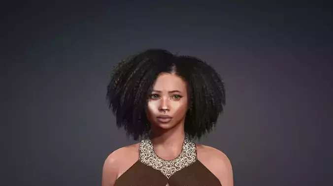 Woman Model of Color