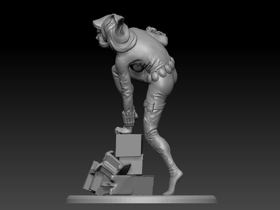 Black Widow ready to 3d print 3D model_3