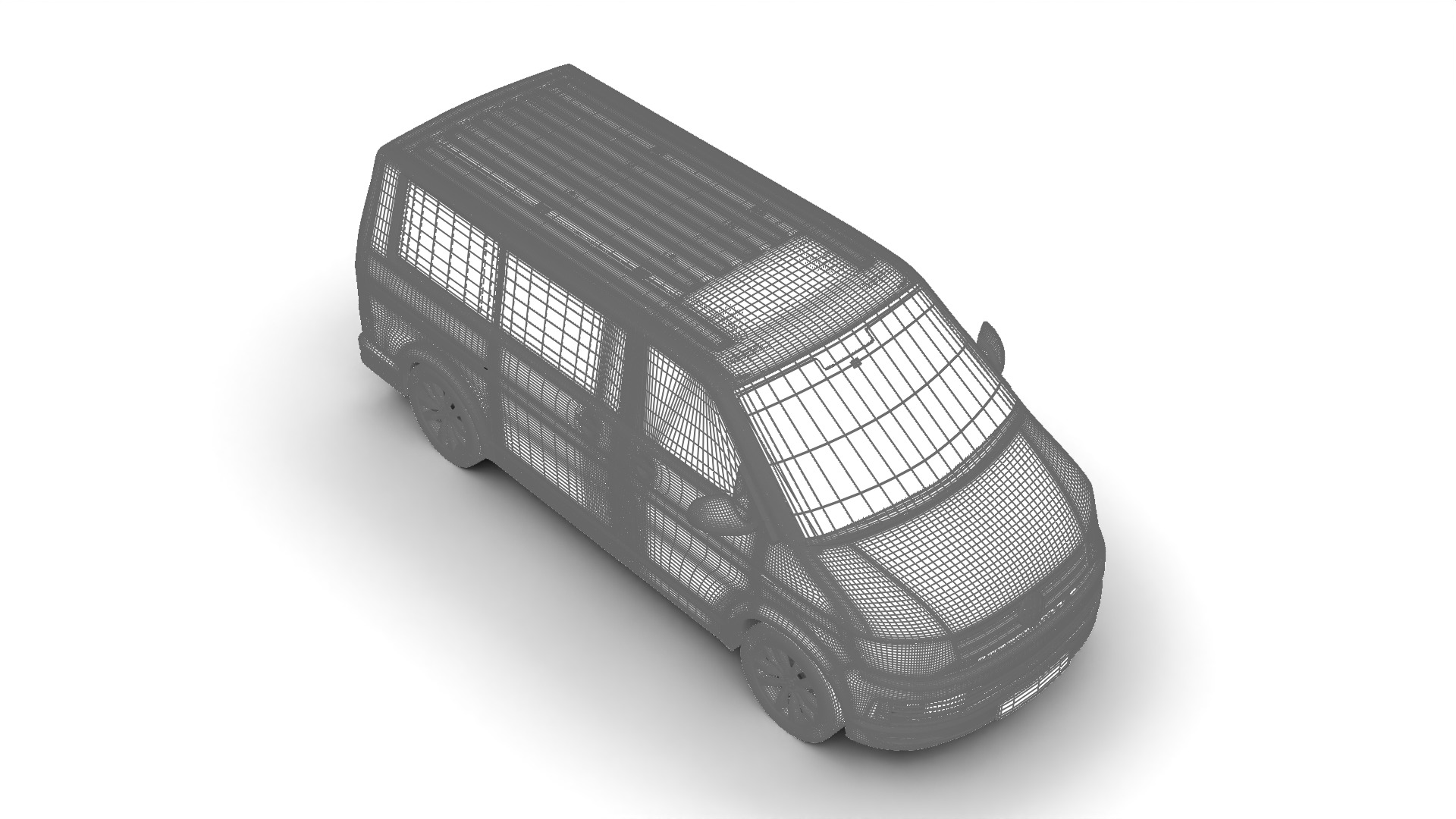 Volkswagen Tranporter T6 Multivan 2019 3d model  3D model_35