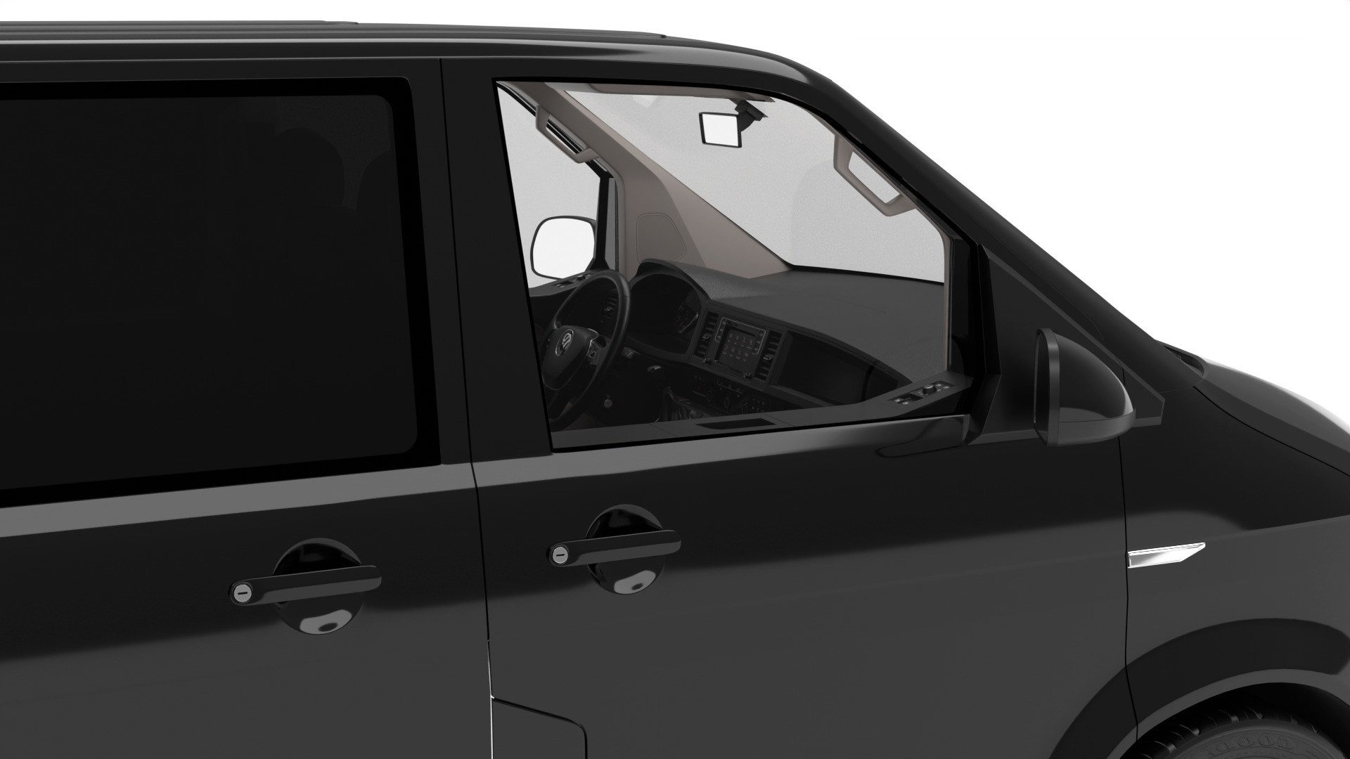 Volkswagen Tranporter T6 Multivan 2019 3d model  3D model_9