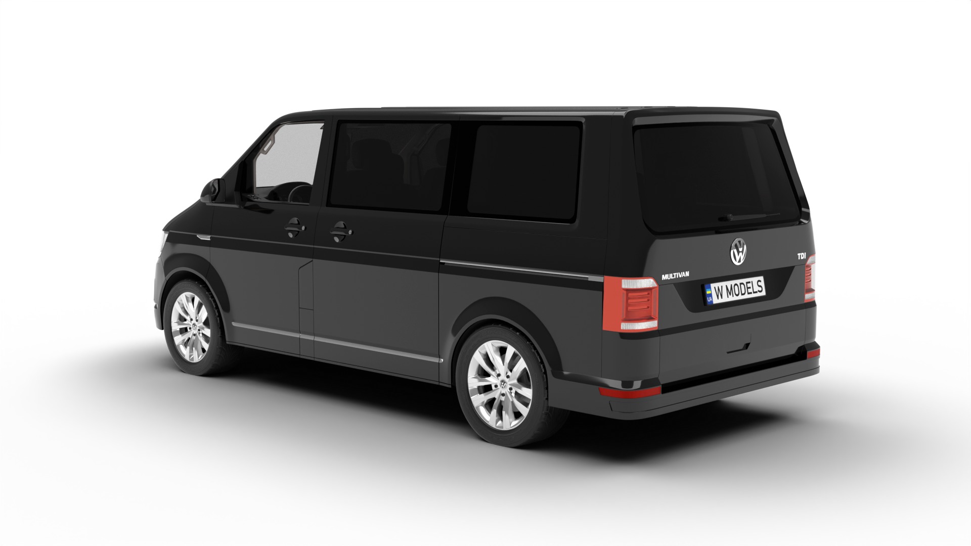 Volkswagen Tranporter T6 Multivan 2019 3d model  3D model_3