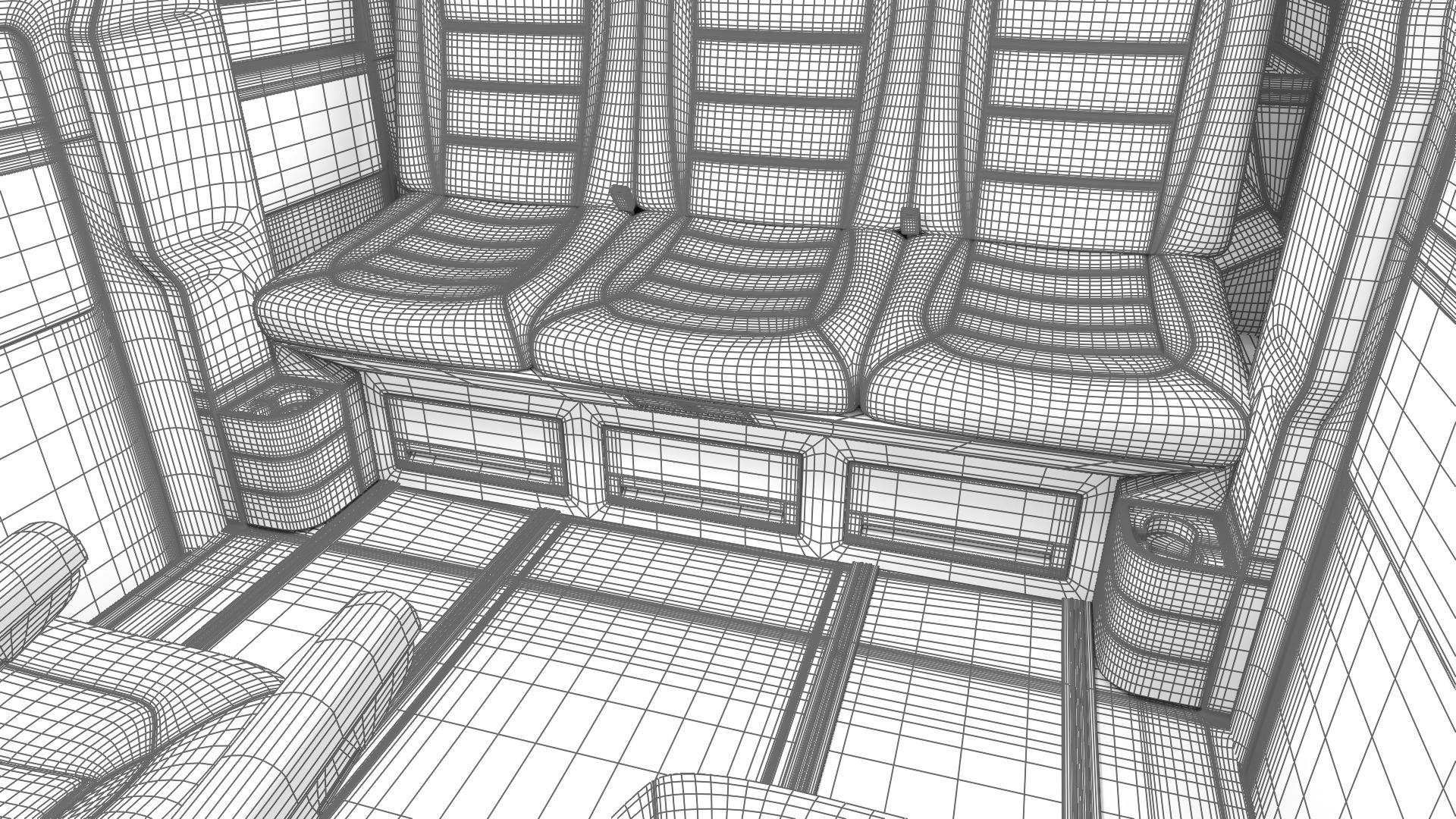 Volkswagen Tranporter T6 Multivan 2019 3d model  3D model_49