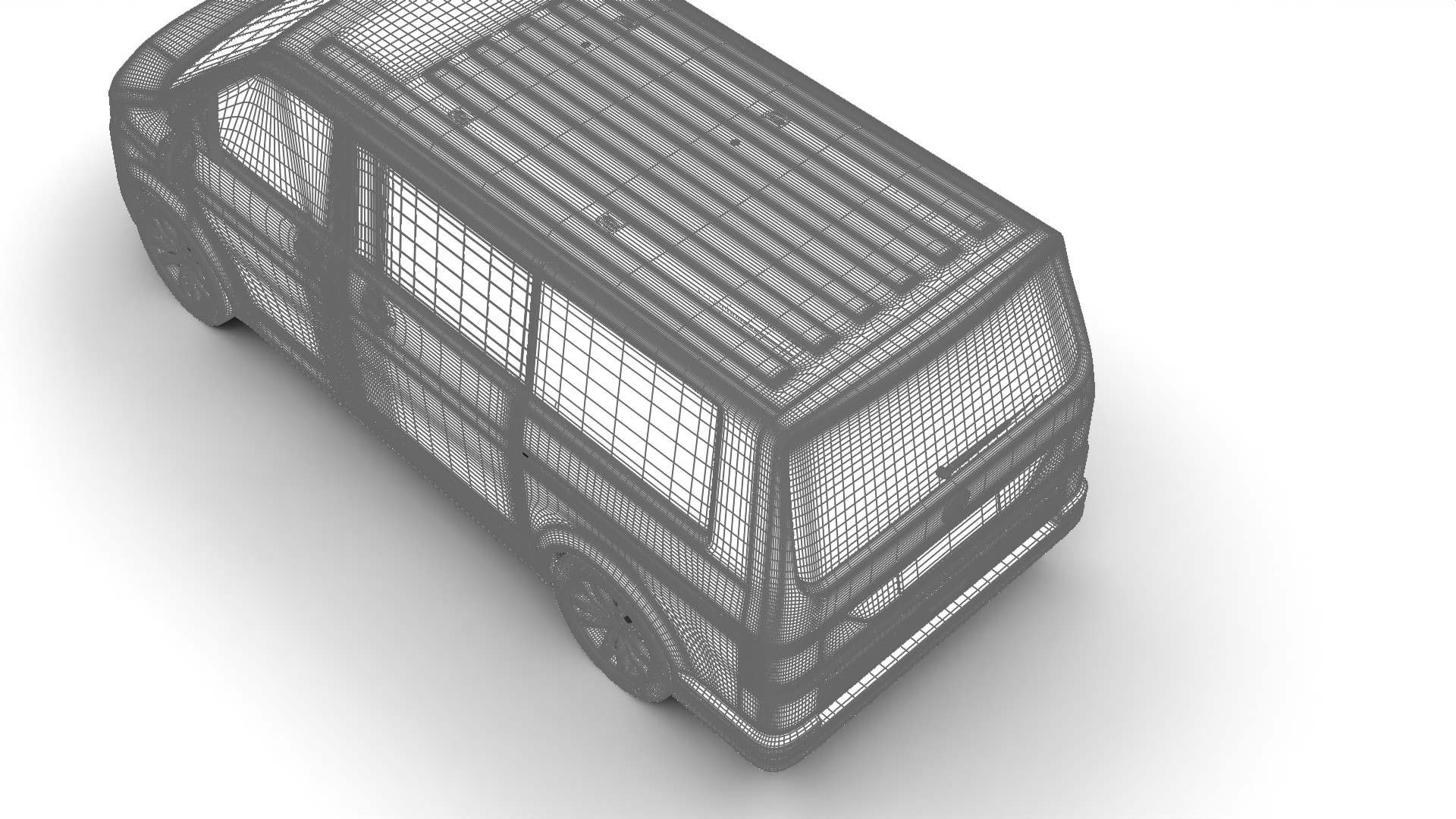 Volkswagen Tranporter T6 Multivan 2019 3d model  3D model_36