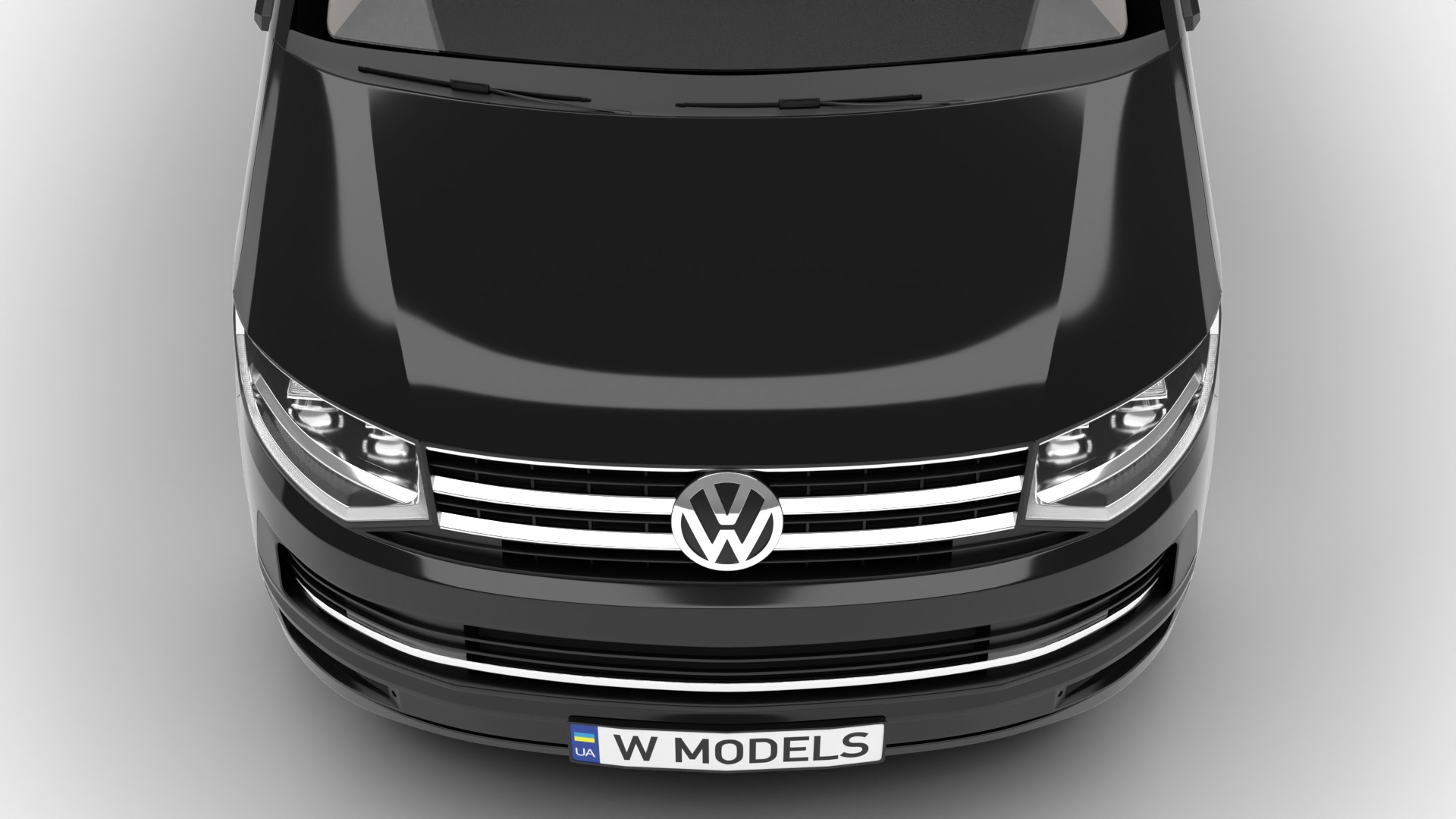 Volkswagen Tranporter T6 Multivan 2019 3d model  3D model_19