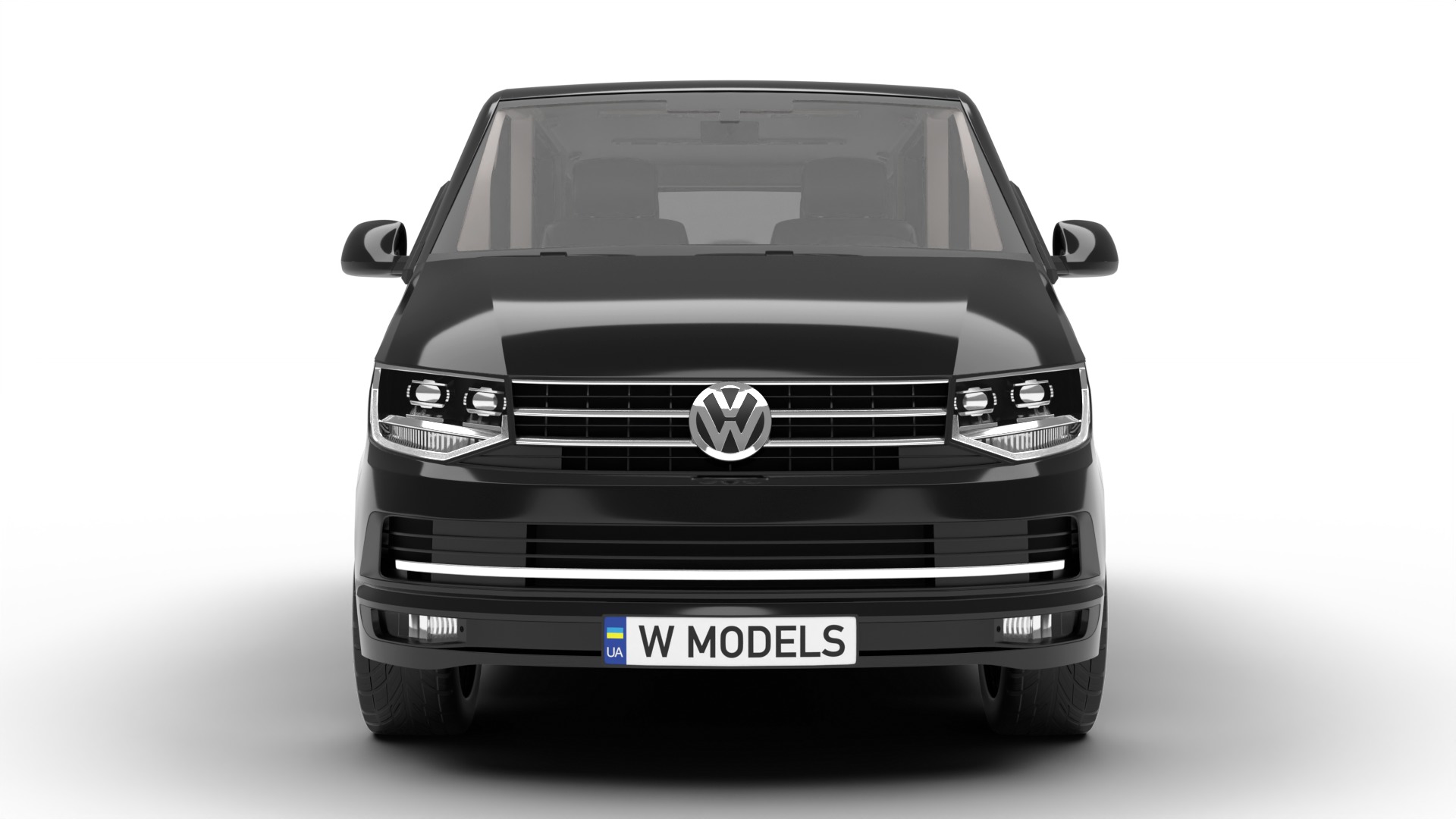 Volkswagen Tranporter T6 Multivan 2019 3d model  3D model_14