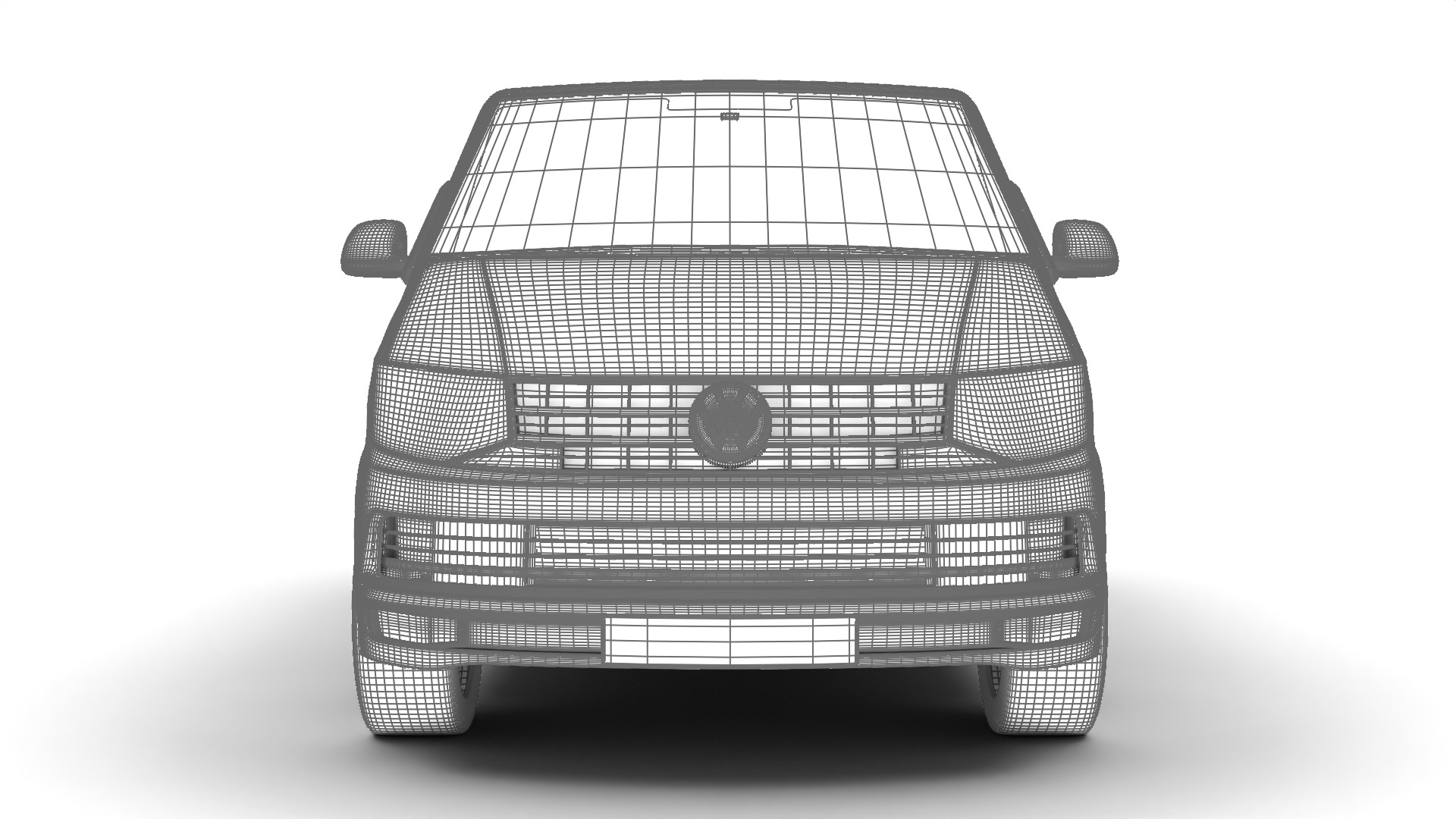 Volkswagen Tranporter T6 Multivan 2019 3d model  3D model_39