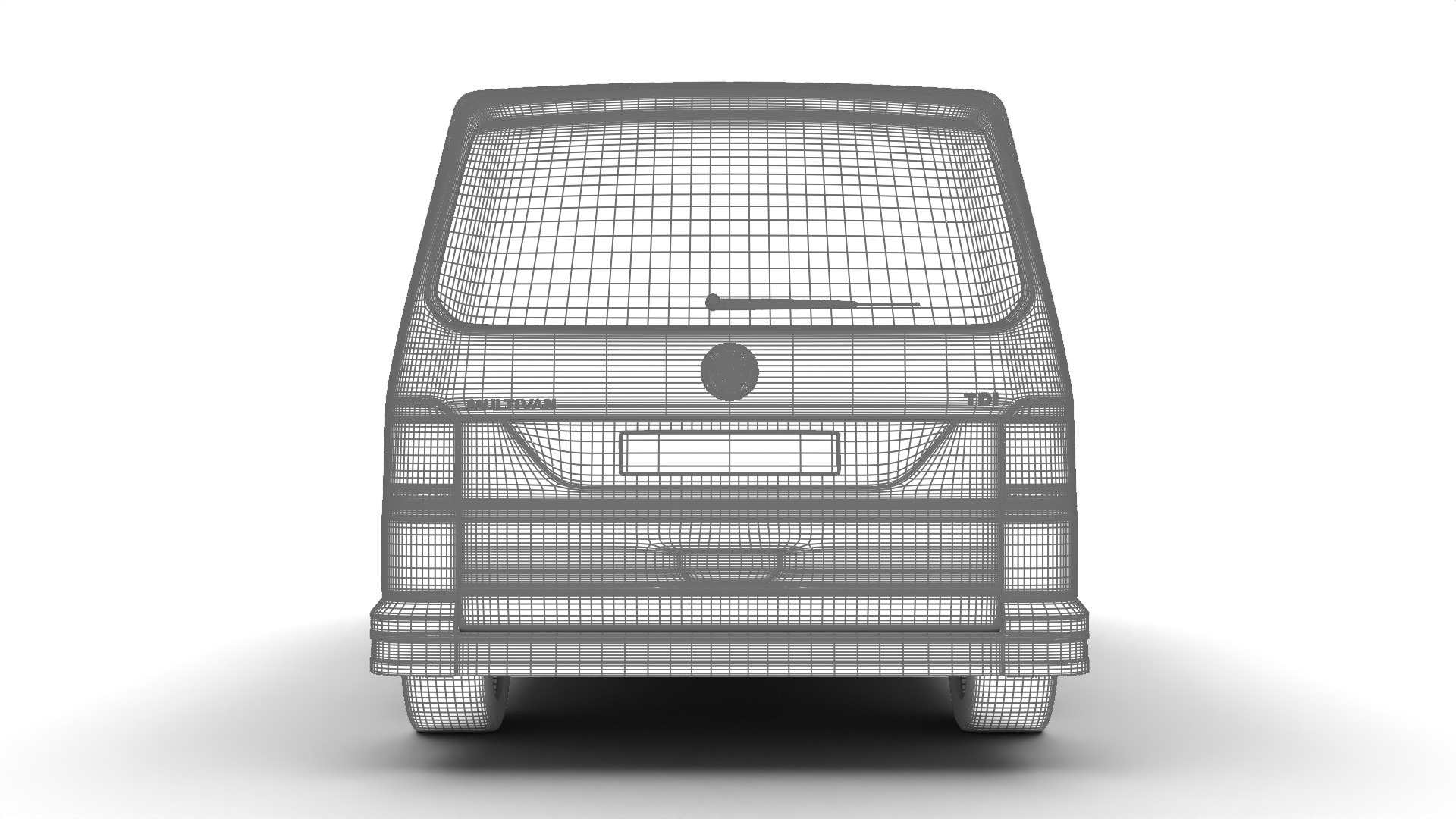 Volkswagen Tranporter T6 Multivan 2019 3d model  3D model_38