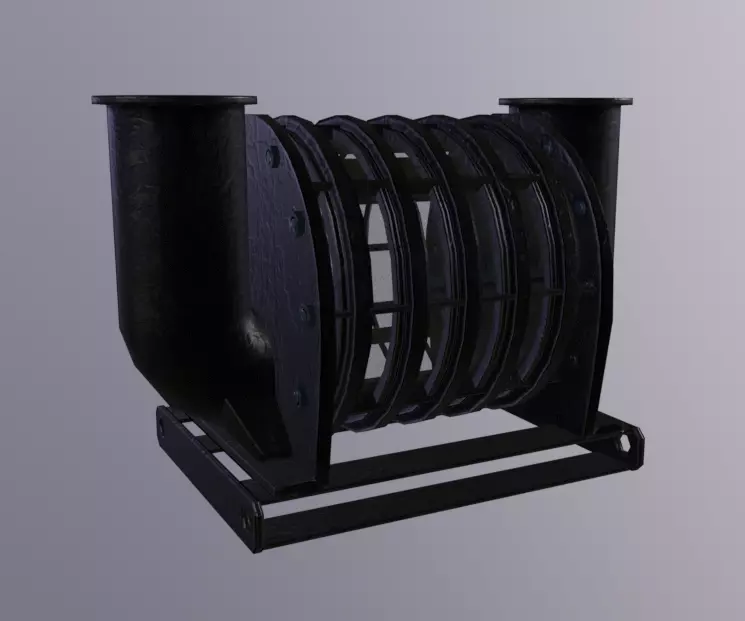  Fluid Converter Low-poly 3D model_0