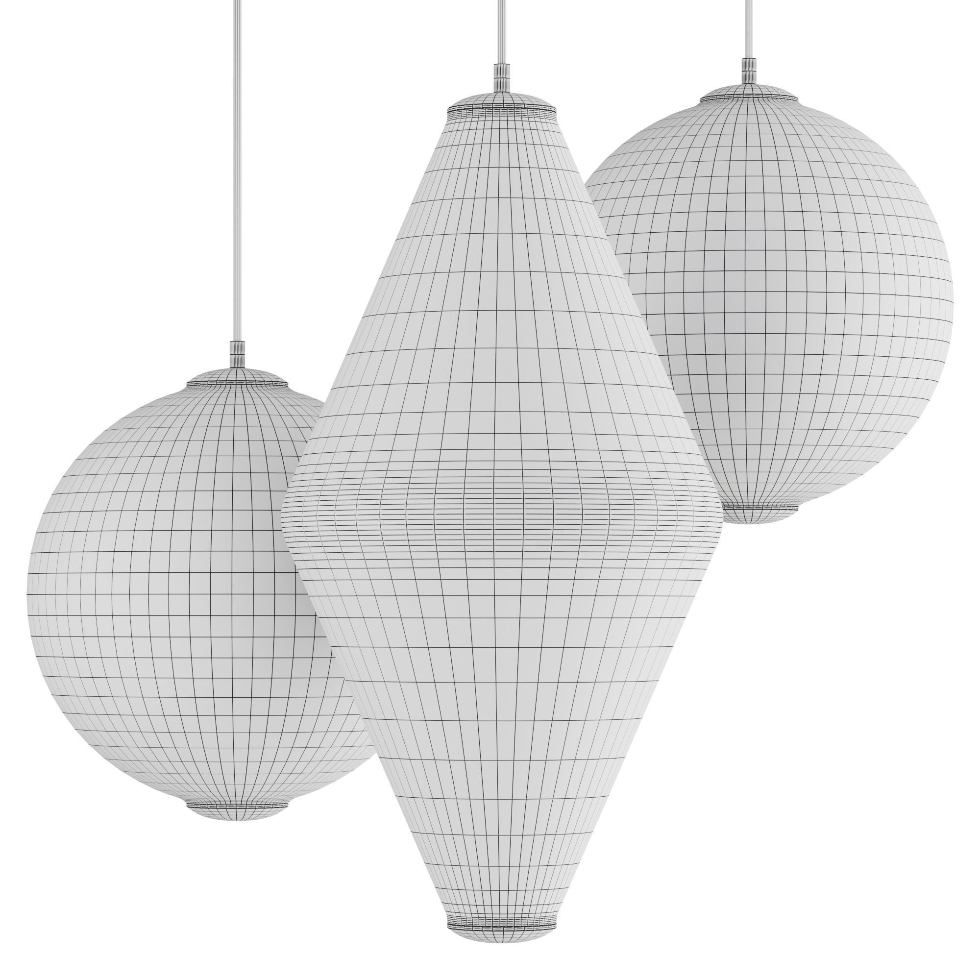 bomma BUOY Hanging lamp 3D model_2