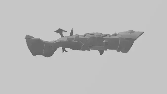 Dark adventurer blunderbuss  3D print model