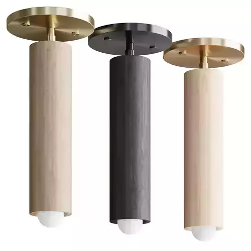 Workstead Lodge Flush Mount 3D model