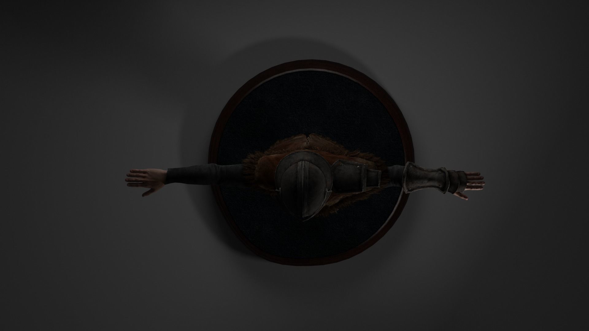 Ame Female Warrior Stylized NPR 3D model_19