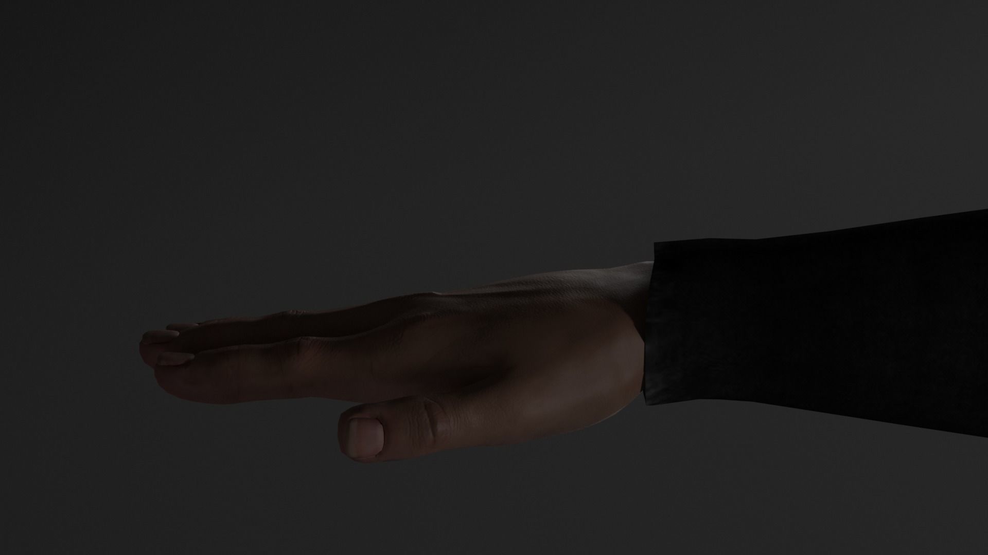 Ame Female Warrior Stylized NPR 3D model_11