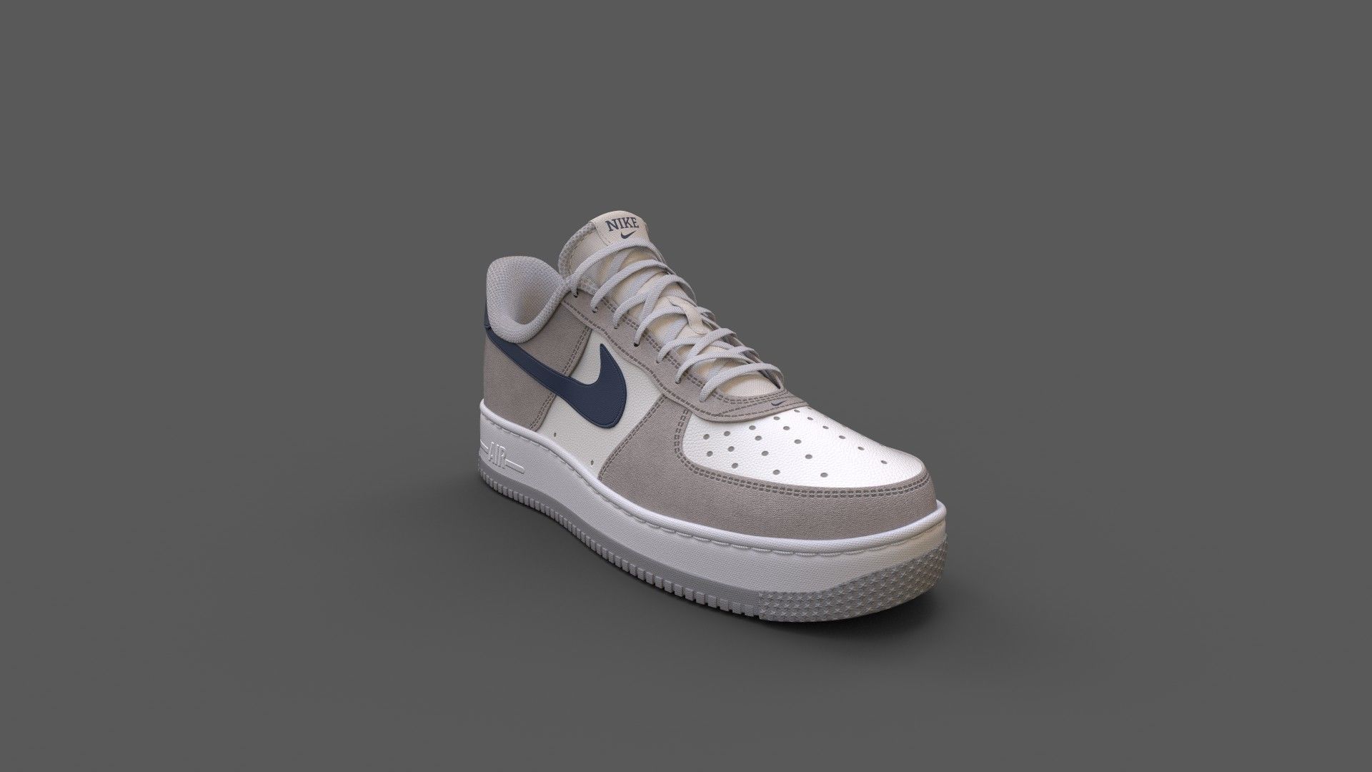 Nike Air Force 1 3D model_7