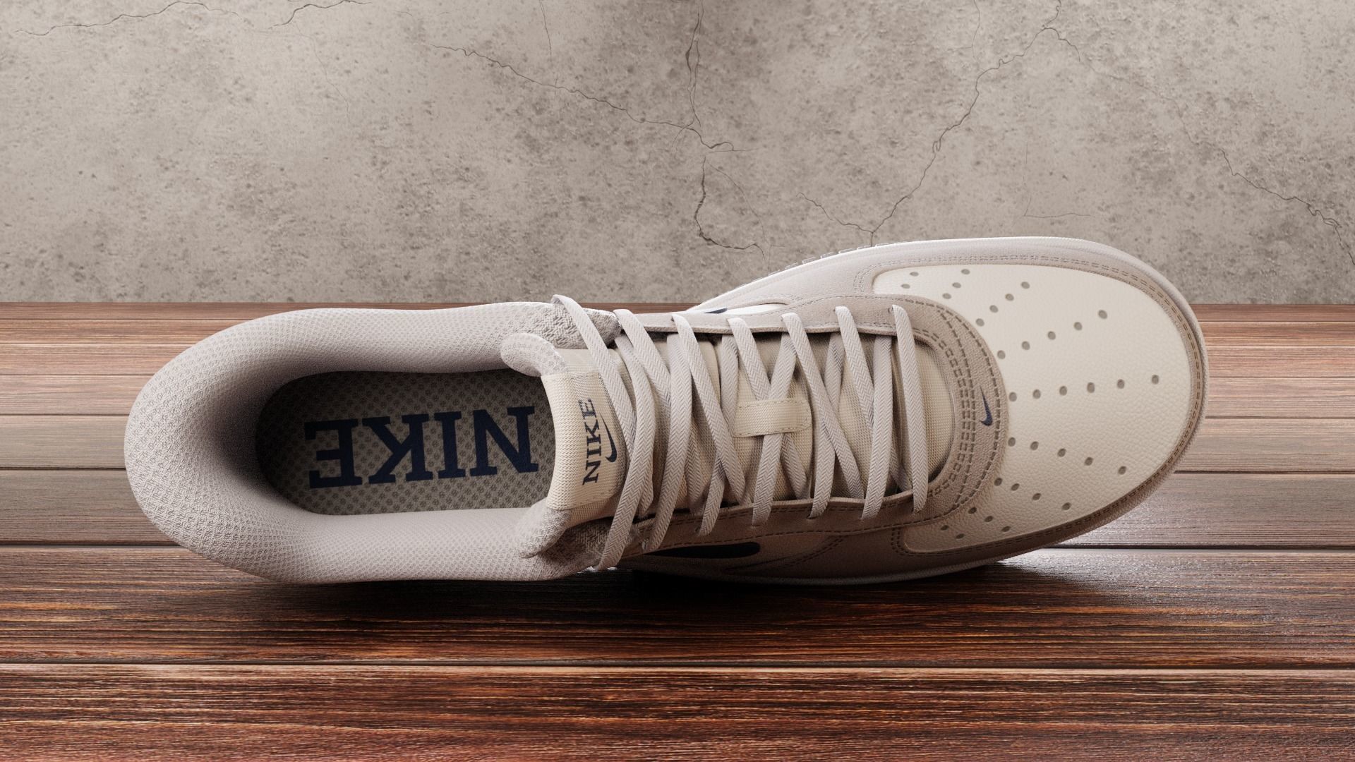 Nike Air Force 1 3D model_6